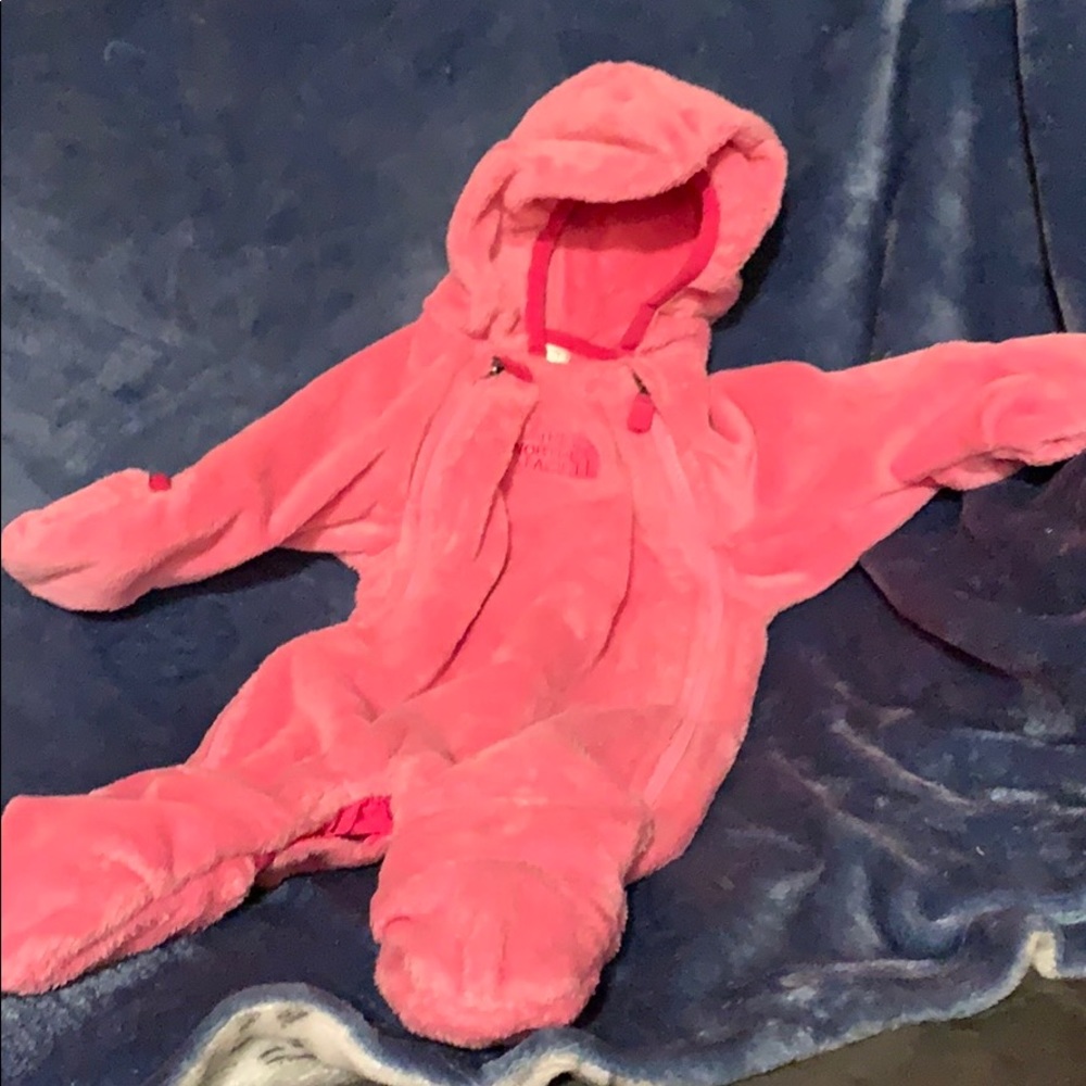 The North Face baby snowsuit